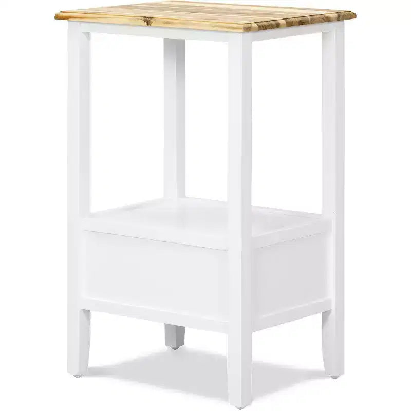 Table d'appoint Harris blanche - ClickDecor