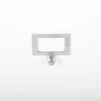2 armoires de rangement Harper blanches pour entrée - Crosley : Cadre en MDF, placage bois, 4 portes, 2 tiroirs, 6 crochets, hauteur 188 cm