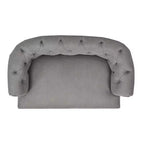 Lit de luxe pour chien Chesterfield, 36,5 pouces, taille M
