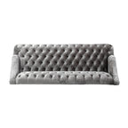 Canapé Adelia en velours capitonné style moderne glamour de Christopher Knight Home