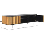 Meuble TV 2 portes 2 étagères – 54Lx17Px19H