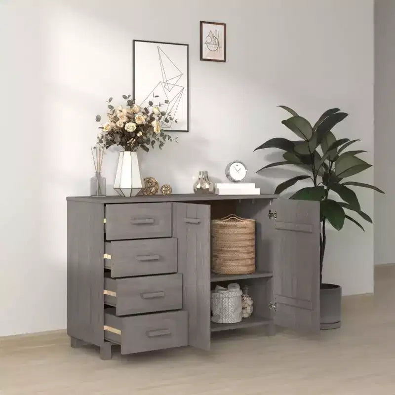 vidaXL HAMAR Buffet de cuisine en pin massif