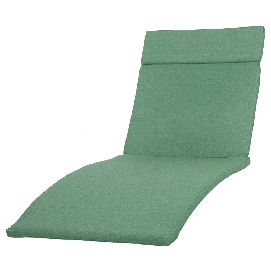 Ensemble de coussins d'extérieur Salem pour chaise longue - Coussins uniquement (lot de 2) par Christopher Knight Home - 79,25L x 27,50W x 1,50H