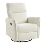 Fauteuil inclinable pivotant Curtis avec deux poches latérales par HULALA HOME