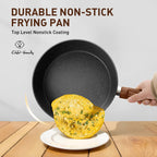 Ensemble de 30 pièces d'ustensiles de cuisine et de pâtisserie en granit, batterie de cuisine antiadhésive, casseroles et poêles