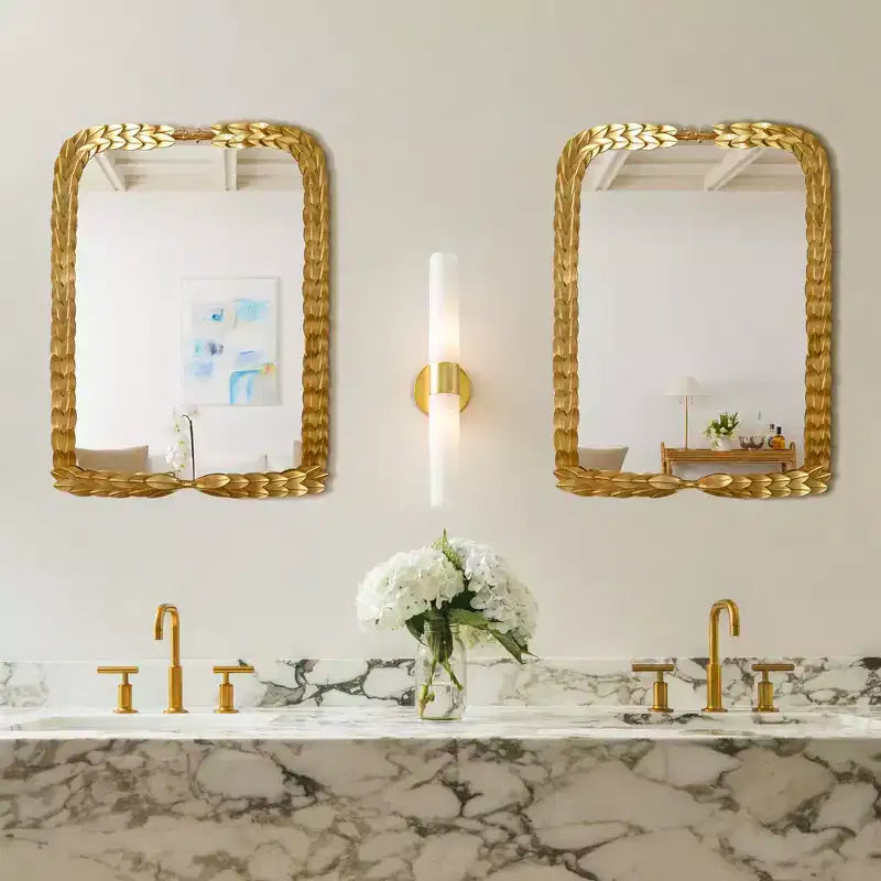 Miroir mural plat en métal Maxax