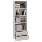 vidaXL Meuble de Rangement Bibliothèque Meuble d'Entrée HAMAR Bois de Pin Massif