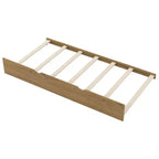 Cadre de lit double avec lit gigogne et garde-corps, lit plateforme bas avec escalier pour garçons et filles