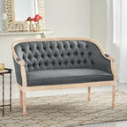Causeuse capitonnée Faye par Christopher Knight Home