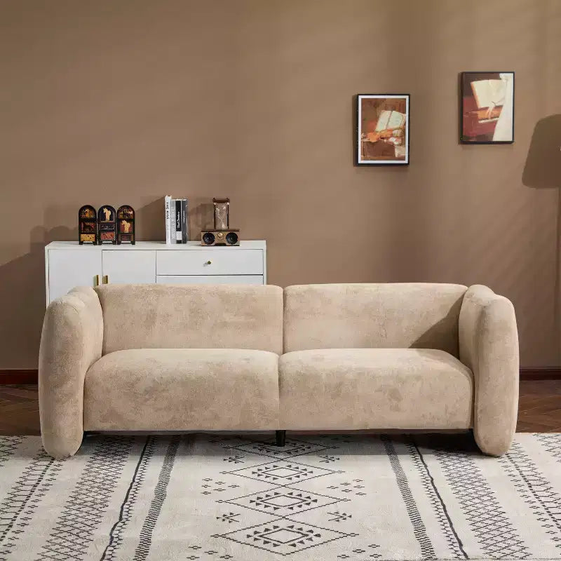 Canapé 3 places Christopher Knight Home Thodore Elegance 83, forme vague