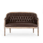 Causeuse capitonnée Faye par Christopher Knight Home