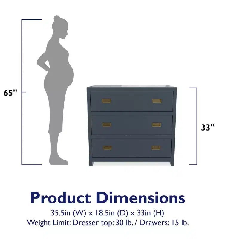 Commode 3 tiroirs Miles Baby Relax