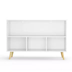 Commode de chambre Okak avec 3 tiroirs en tissu pliable, grand placard de rangement pour jouets, étagère à livres pour enfants pour couloir et chambre d'enfant