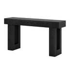 MAYEERTY Console avec étagère inférieure pour décorations et vases