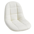 Chaise de bureau à domicile sans accoudoirs Javlergo, chaise de bureau d'ordinateur réglable en hauteur avec roulettes
