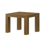 Table d'angle carrée moderne en bois massif, table d'appoint 32 pour salon, table de chevet