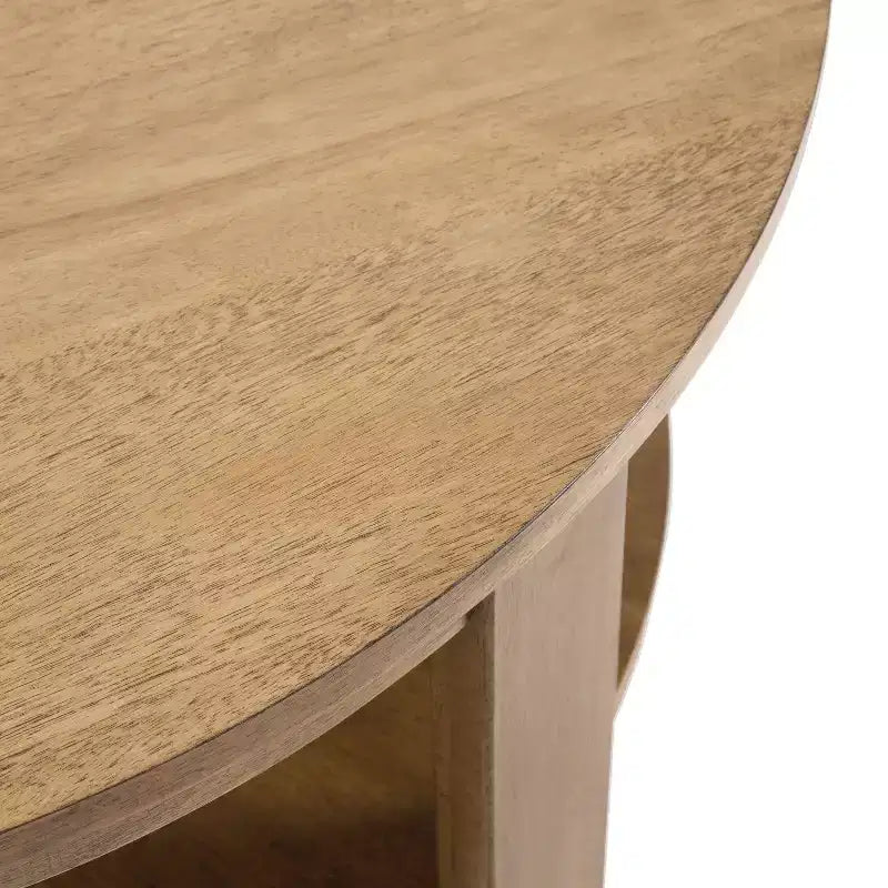 Table basse ronde en MDF Foxford Kate and Laurel