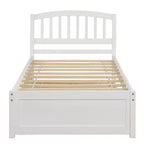 Lit plateforme double Whisen Elegant Design avec lit gigogne