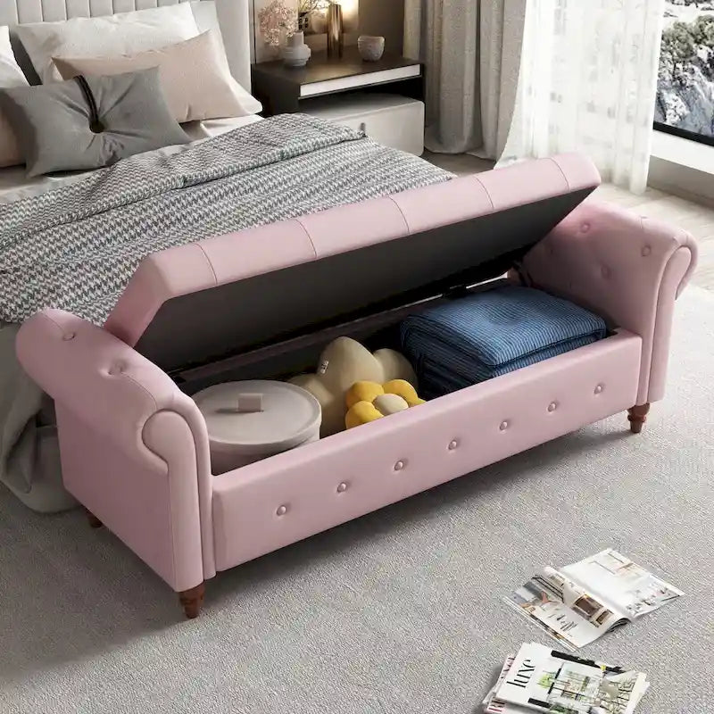 Banc ottoman avec rangement