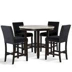 Ensemble de salle à manger 5 pièces rond New Classic Furniture Reginald