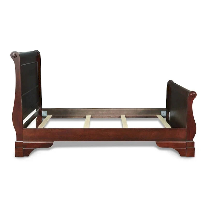 Lit traîneau Rodgers Bordeaux, New Classic Furniture