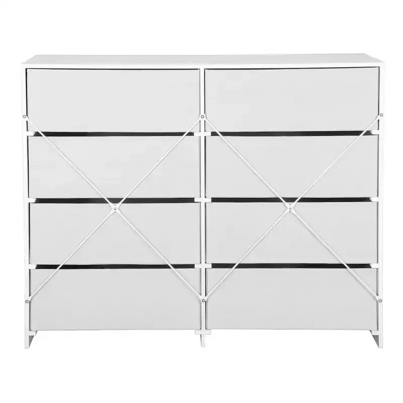 Techni Home, commode à 8 tiroirs en tissu de grande taille