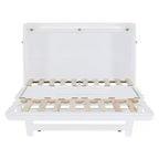 Lit escamotable Queen Size Whisen Modern Design, repliable en armoire avec pieds en fer