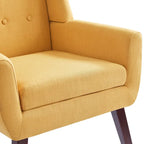 Lot de 2 fauteuils d'appoint modernes capitonnés HUIMO