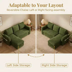 Canapé-lit Dyonery 81, canapé-lit escamotable 2 en 1, canapé d'angle en forme de L avec méridienne de rangement réversible, poches latérales