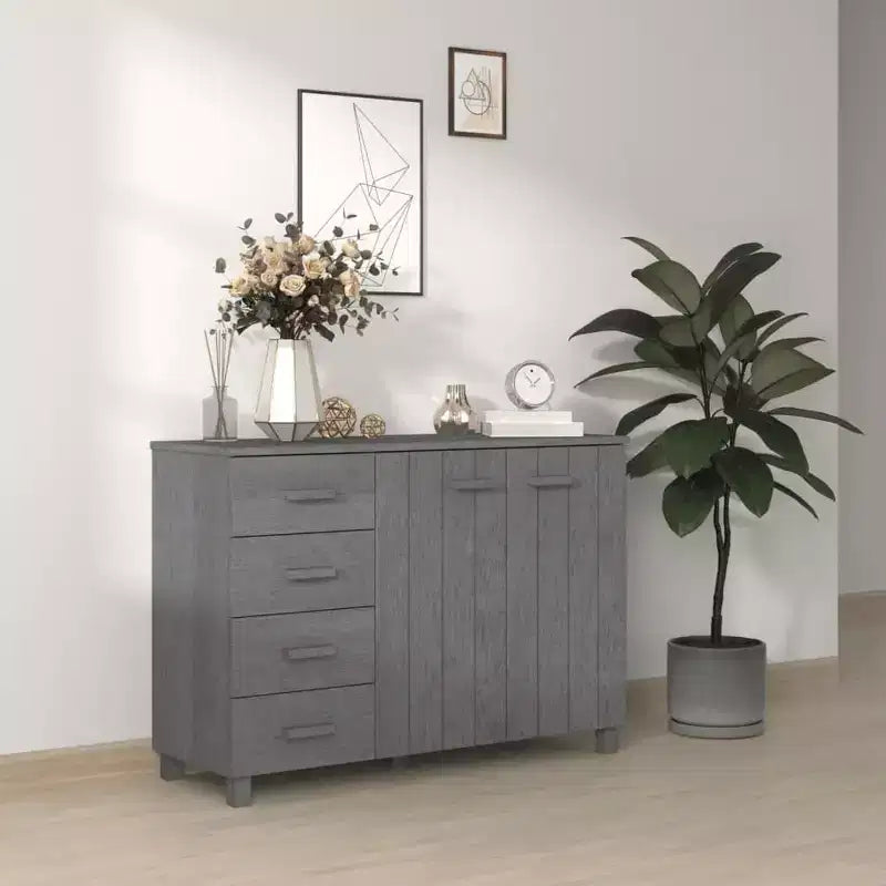vidaXL HAMAR Buffet de cuisine en pin massif