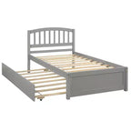Lit plateforme double Whisen Elegant Design avec lit gigogne
