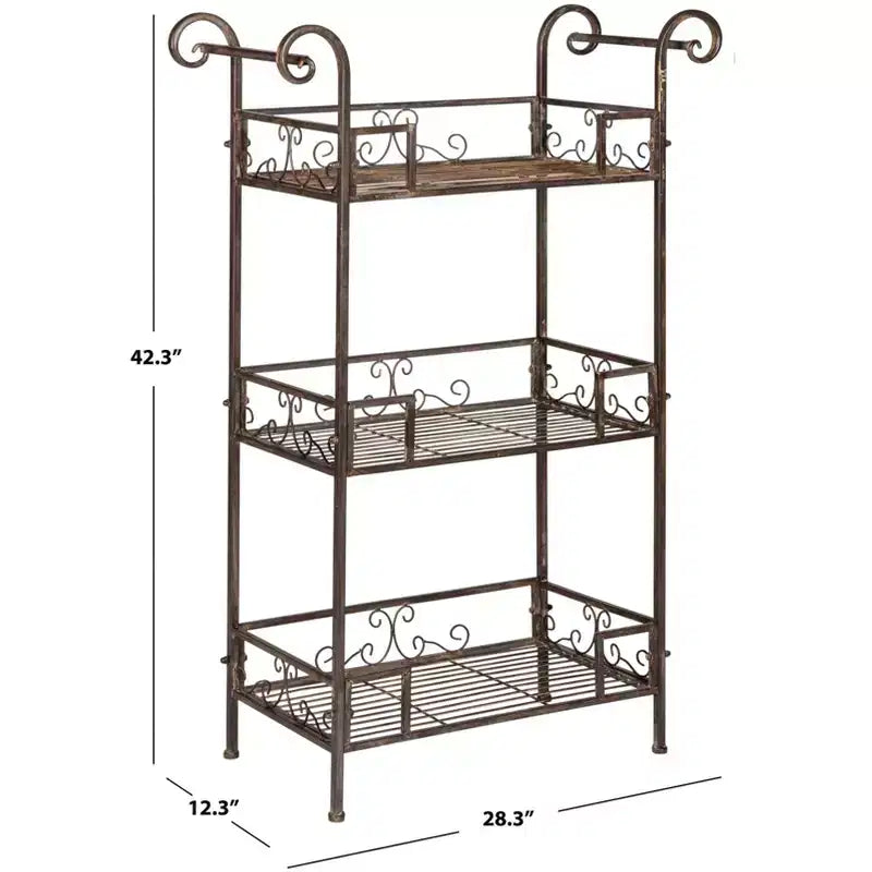 Étagère à 3 niveaux Noreen - Intérieur/extérieur - PAT5006 - Safavieh