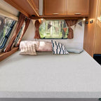 Matelas en mousse à mémoire de forme Zinus Ultima RV 8 pouces, Short Queen, sans fibre de verre, fermeté moyenne, mousse à mémoire de forme respirante, mousses et tissus certifiés sûrs