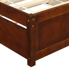 Lit plateforme double Whisen Elegant Design avec lit gigogne