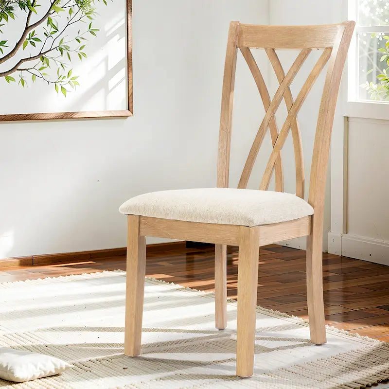 Ensemble table de salle à manger avec 6 chaises, ensemble table et chaises de salle à manger modernes, 1 table et 6 chaises, antidérapant, parfait pour 4 à 6 personnes