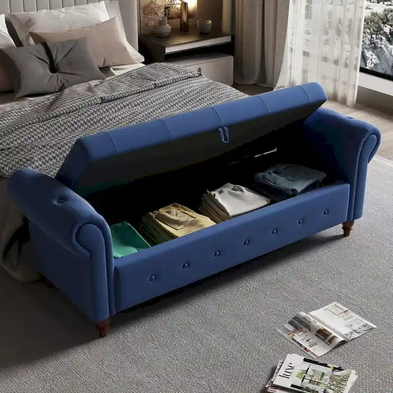 Banc ottoman avec rangement