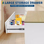 Meuble cache-litière pour chat, anti-chien, mobilier moderne pour chat avec rangement pour la maison