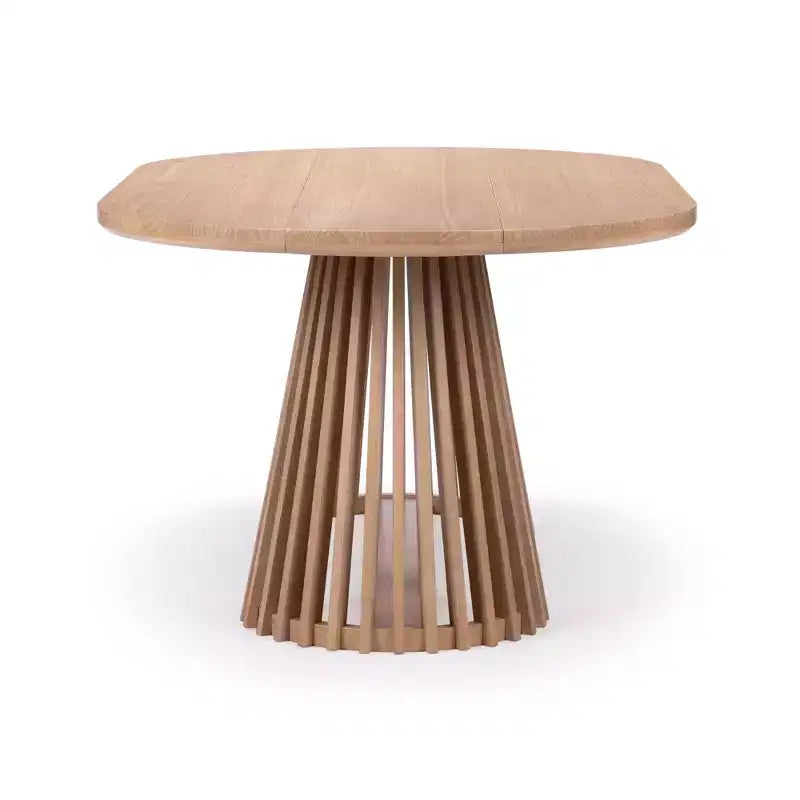 Table à manger rectangulaire 72 Lido Plank+Beam, table de cuisine minimaliste en bois massif pour 6 personnes