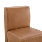 Chaises de salle à manger roulantes rembourrées Spruce&Spring avec roulettes, lot de 2