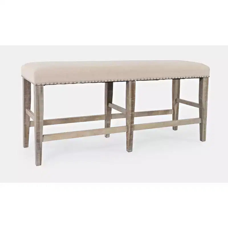 Banc rembourré sans dossier de hauteur de comptoir Jofran Fairview Transitional 52