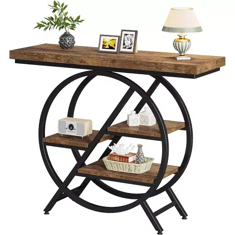 Tribesigns 39.4 Table Console à 4 Niveaux