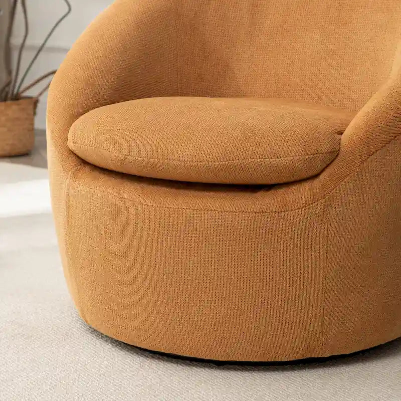 Fauteuil club moderne pivotant Winnie de Roundhill Furniture