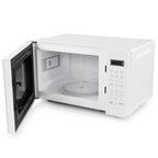 Four à micro-ondes numérique à LED de 0,7 pi³ et 700 W, blanc, avec sécurité enfant