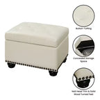 Pouf de rangement 5th Avenue Designs4Comfort - Breighton Home