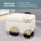 Pouf de rangement 5th Avenue Designs4Comfort - Breighton Home