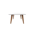 11,81 table basse rectangulaire haute Utopia avec pieds évasés – Manhattan Comfort