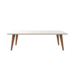 11,81 table basse rectangulaire haute Utopia avec pieds évasés – Manhattan Comfort