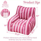 Poufs Okak pour adultes, canapé pouf avec rembourrage touffeté doux, chaise de sol avec poches latérales pour salon, chambre à coucher