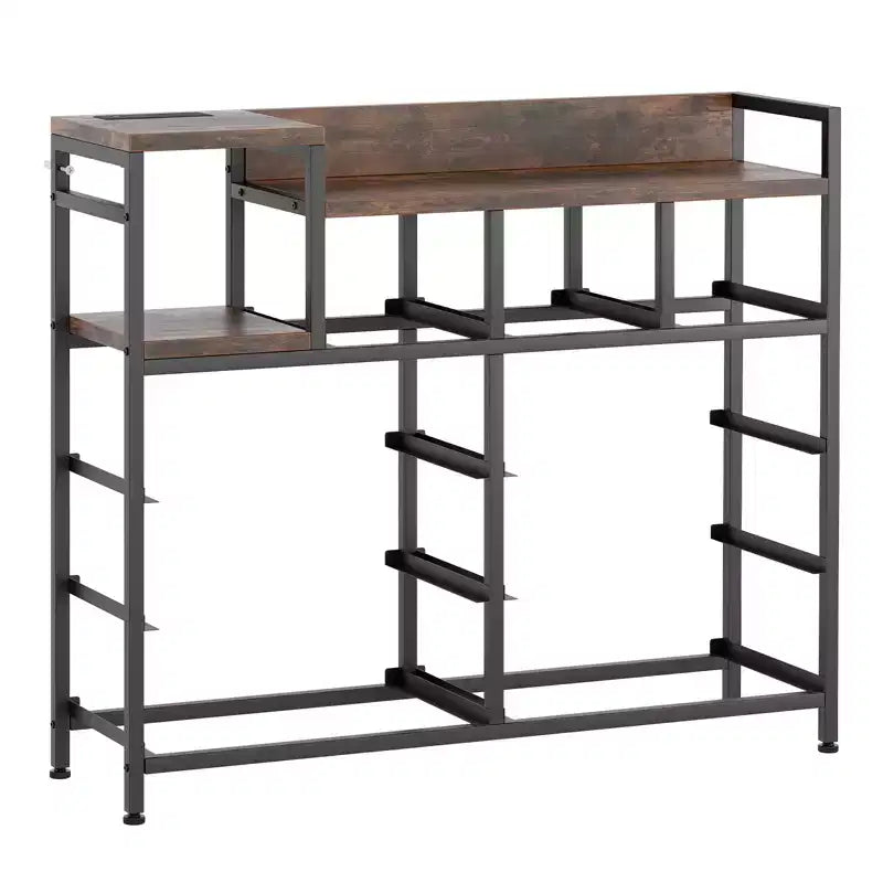 COZONY Commode de rangement à 9 tiroirs de 86,4 cm de haut et meuble TV, Tour de rangement en tissu, Rangement à cadre en acier robuste pour le salon, utilisation dans les petits espaces