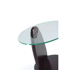 Manhattan Comfort Artesia Ensemble table basse et table d'appoint 2 pièces Noyer foncé